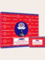 Satya Dragon's Blood Backflow Dhoop Cone - 10 Cones