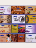 Satya Assorted Premium Backflow Dhoop Cone 24 Pcs